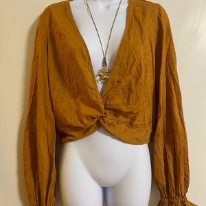 Free People Blouse Sz M